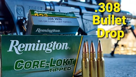 .308 Bullet Drop - Demonstrated and Explained | First Shots with Remington Core-Lokt Tipped