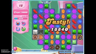 Candy Crush Level 1767 Audio Talkthrough, 30 Moves 0 Boosters