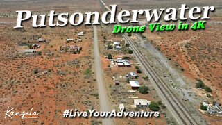 Putsonderwater by Drone Abandoned Ghost Town in South Africa