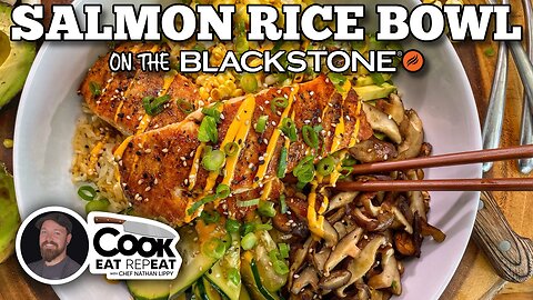 Salmon Rice Bowls | Blackstone Griddles