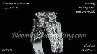BBR 272 Vintage Style Diamond Engagement Rings Handmade In The USA