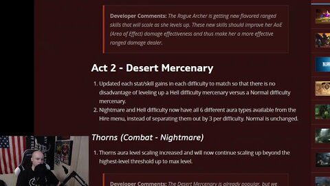 Diablo 2 Resurrected 2.4 PTR Patch Notes Part 9 Mercenaries