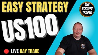 LIVE DAY TRADE = US100 = FAST MONEY