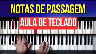 Notas de Passagem - Aula de Teclado