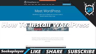 How To Install WordPress