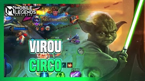 ESSA PARTIDA FOI NO MÍTICO 2? SHOW DE HORRORES KKKKKKKKKKKKKKK | Mobile Legends