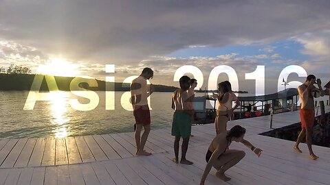 Best of Backpacking Asia 2016 || GoPro Hero Session Video