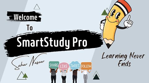 Welcome To StudySmart Pro