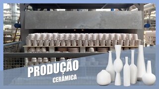 Como é Feita a Louça de Cerâmica | Por Dentro da Fábrica