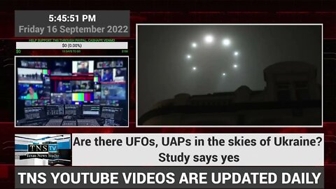 Are there UFOs, UAPs in the skies of Ukraine? Study says yes