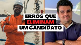 ERROS QUE ELIMINAM UM CANDIDATO DE UMA VAGA OFFSHORE! #trabalhoembarcado #rov