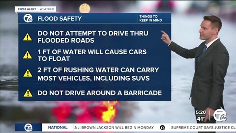 Severe Weather Awareness Week: Flood safety in Michigan