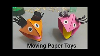Paper toy antistress | paper toys diy | Kids moving craft