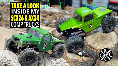 A Look At My Axial SCX24 and AX24 RC Comp Trucks