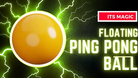 Magic Trick with Ping Pong Ball | Illusion Creating by Premiere Pro