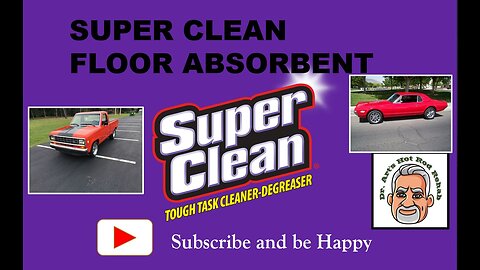 SUPERCLEAN FLOOR ABSORBENT