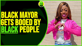 BLACK MAYOR GETS BOOED BY BLACK PEOPLE