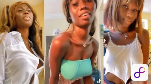 💥 Cute girl bouncing boobs tiktok videos compilation (Part 2) | Sexy girls tiktok videos