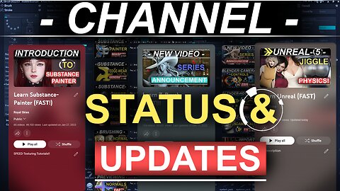 YouTube Channel Status Update & Plans -