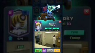 SPARKY #shorts #clashroyal #clash #clashroyale #royale #supercell