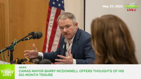 Camas Mayor Barry McDonnell offers thoughts of his six-month tenure