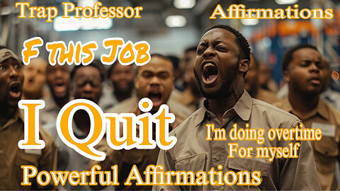 I Quit Affirmations ( Official Video ) Interactive (Visualizer)