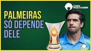 PALMEIRAS É O LÍDER E SÓ DEPENDE DELE PARA SER BICAMPEÃO BRASILEIRO.