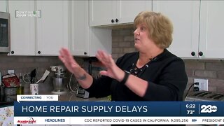 Home repair supply delays