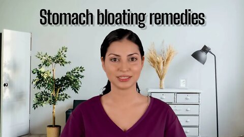 Stomach bloating remedies / Ginger Malva sylvestris Lemon