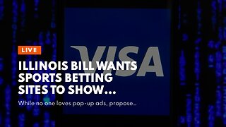 Illinois Bill Wants Sports Betting Sites to Show Problem Gambling Pop-Ups