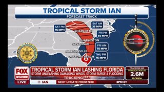 Ian Could Restrengthen Into Hurricane, Make Landfall Along South Carolina Coast