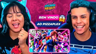 Rap do Five Nights at Freddy's (Security Breach) - BEM-VINDO AO PIZZAPLEX | IRON MASTER | [React] 🔥