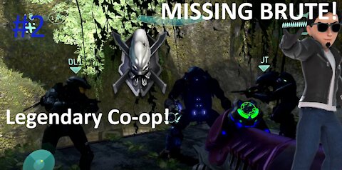 Let's play Halo 3 (Halo MCC) Co-op on Legendary (Xbox Series X) Crows nest #2-Brute