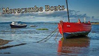 Morecambe Boats By Drone