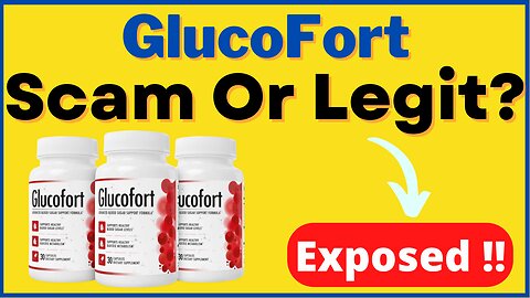 GlucoFort Review - ⚠️Warning⚠️Don’t Buy Without Seeing This!