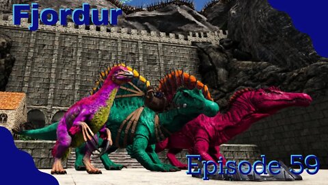 Spinosaurus Taming and More!! ARK Fjordur - Episode 59