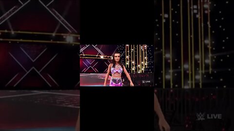 WWE 2k22 Fallon Henley Entrance #shorts