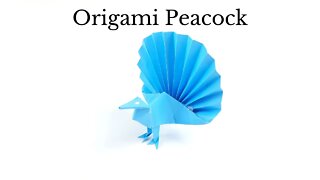 Origami Peacock Tutorial - DIY Easy Paper Crafts