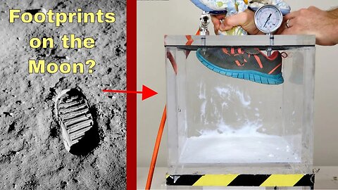 Can You Make Footprints in Moon Dust-Vacuum Chamber Dust Experiments