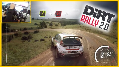 Dirt Rally 2.0 Gameplay Volante Logitech G29 - FORD FIESTA R5