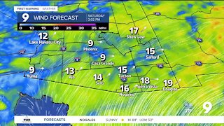 Warm, dry, breezy weather continues into the weekend
