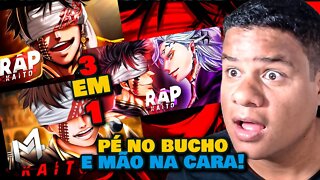 PÉ NO BUCHO E MÃO NA CARA - QIN SHI HUANG (KAITO+ M4RKIM+BASARA) | React Anime Pro