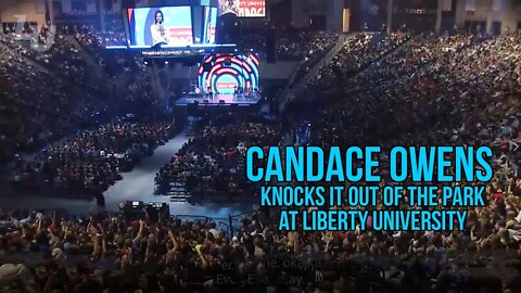 Candace Owens Knocks it Out of the Park at Liberty University