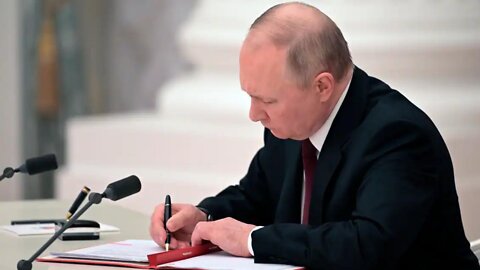 PUTIN RECOGNIZES INDEPENDENCE OF RUSSIAN-BACKED SEPARATIST REGIONS IN EASTERN UKRAINE