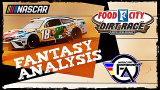 NASCAR Fantasy Analysis for Bristol Dirt