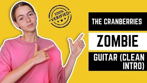 The Cranberries-Zombie (Guitar Clean Intro) #guitar #yshmiodc #jeffreyschoettlin