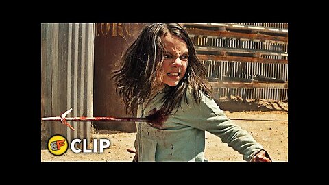 Laura vs Reavers - Full Fight Scene | Logan (2017) Movie Clip 4K Ultra HD