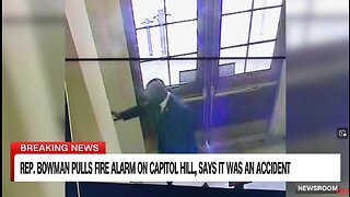 Democrat Jamaal Bowman pulls fire alarm in House office building but says it was an accident