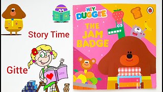 The Jam Badge Read Aloud Book | Hey Duggee Story Time Read Aloud with @Storytimewithgitte