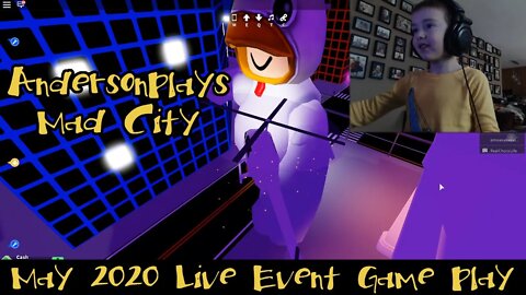 AndersonPlays Roblox Mad City - Playing the May 2020 Live Event